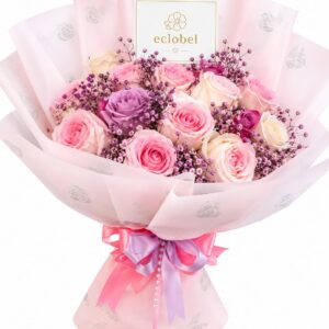 Ramo de 15 Rosas Ecuatoriana